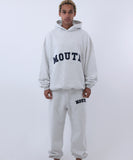 NISHIMOTO IS THE MOUTH SWEAT PANTS NIM-SP35 LIGHT HEATHER GREY
