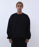 COMMON BASE SWEATSHIRT CB-B04 BLACK