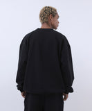 COMMON BASE SWEATSHIRT CB-B04 BLACK