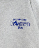 SOUND SHOP balansa × ASTRO BOY SWEAT HOODIE ATBL-13 LIGHT HEATHER GREY