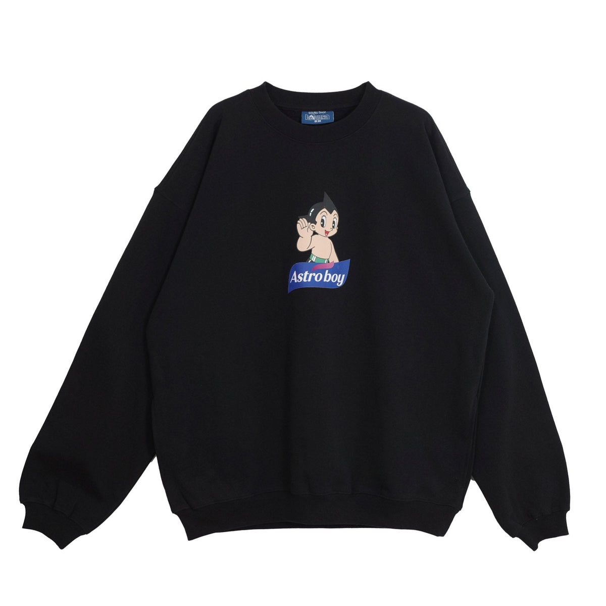 SOUND SHOP balansa × ASTRO BOY SWEATSHIRT ATBL-04 BLACK – COMMON BASE