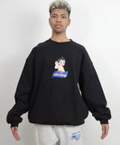 SOUND SHOP balansa × ASTRO BOY SWEATSHIRT ATBL-04 BLACK