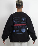 SOUND SHOP balansa × ASTRO BOY SWEATSHIRT ATBL-04 BLACK
