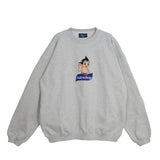 SOUND SHOP balansa × ASTRO BOY SWEATSHIRT ATBL-04 LIGHT HEATHER GREY