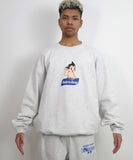 SOUND SHOP balansa × ASTRO BOY SWEATSHIRT ATBL-04 LIGHT HEATHER GREY