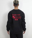 SOUND SHOP balansa × ASTRO BOY L/S TEE ATBL-12 BLACK