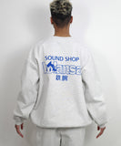 SOUND SHOP balansa × ASTRO BOY SWEATSHIRT ATBL-14 LIGHT HEATHER GREY
