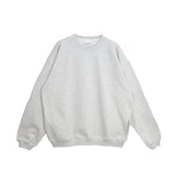 COMMON BASE SWEATSHIRT CB-B04 LIGHT HEATHER GREY