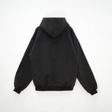 COMMON BASE SWEAT ZIP  HOODIE CB-H07 BLACK