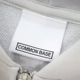 COMMON BASE SWEAT ZIP  HOODIE CB-H07  L GREY