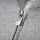 COMMON BASE SWEAT ZIP  HOODIE CB-H07  H GREY