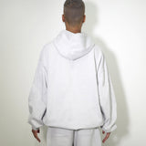 COMMON BASE SWEAT ZIP  HOODIE CB-H07  L GREY