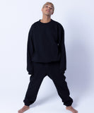 COMMON BASE SWEATSHIRT CB-B04 BLACK