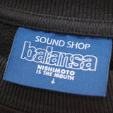 NISHIMOTO IS THE MOUTH x balansa SWEAT SHIRTS NIMBL-14 BLACK