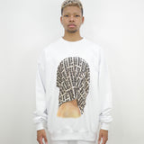 NISHIMOTO IS THE MOUTH BELIEVER FC SWEAT SHIRTS NIM-B04 WHITE