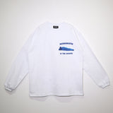 NISHIMOTO IS THE MOUTH SYMBOL L/S TEE NIM-C22 WHITE