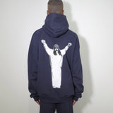 NISHIMOTO IS THE MOUTH MOUTH SWEAT HOODIE NIM-C43 NAVY