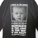 NISHIMOTO IS THE MOUTH CLASSIC L/S T-SHIRT NIM-L12C BLACK