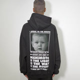 NISHIMOTO IS THE MOUTH NEW CLASSIC SWEAT HOODIE NIM-L13CN BLACK