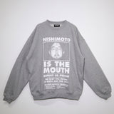NISHIMOTO IS THE MOUTH NEW CLASSIC SWEAT SHIRTS NIM-L14CN GREY