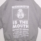 NISHIMOTO IS THE MOUTH NEW CLASSIC SWEAT HOODIE NIM-L13CN GREY