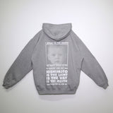 NISHIMOTO IS THE MOUTH NEW CLASSIC SWEAT HOODIE NIM-L13CN GREY