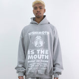 NISHIMOTO IS THE MOUTH CLASSIC SWEAT HOODIE NIM-L13C GRAY