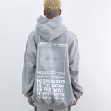 NISHIMOTO IS THE MOUTH CLASSIC SWEAT HOODIE NIM-L13C GRAY