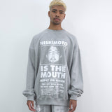 NISHIMOTO IS THE MOUTH CLASSIC SWEAT SHIRTS NIM-L14C GREY