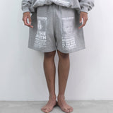 NISHIMOTO IS THE MOUTH CLASSIC SWEAT SHORTS NIM-L16C GREY