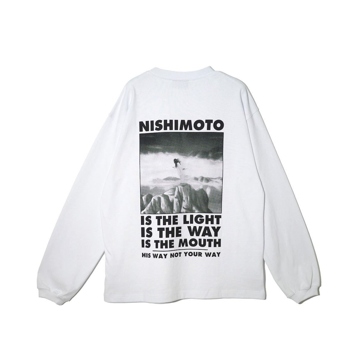 NISHIMOTO IS THE MOUTH L/S TEE NIM-N12 WHITE – COMMON BASE