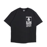 NISHIMOTO IS THE MOUTH S/S TEE NIM-SP01C BLACK/WHITE