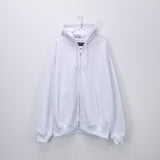 NISHIMOTO IS THE MOUTH 2 FACE ZIP SWEAT HOODIE NIM-W07 WHITE