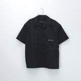 NISHIMOTO IS THE MOUTH LOGO NYLON SHIRTS NIM-W1SH BLACK