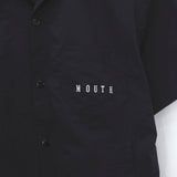 NISHIMOTO IS THE MOUTH LOGO NYLON SHIRTS NIM-W1SH BLACK