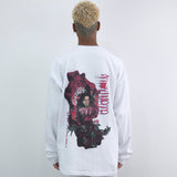NISHIMOTO IS THE MOUTH JKR L/S TEE NIM-W82 WHITE