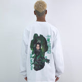 NISHIMOTO IS THE MOUTH JKG L/S TEE NIM-W92 WHITE