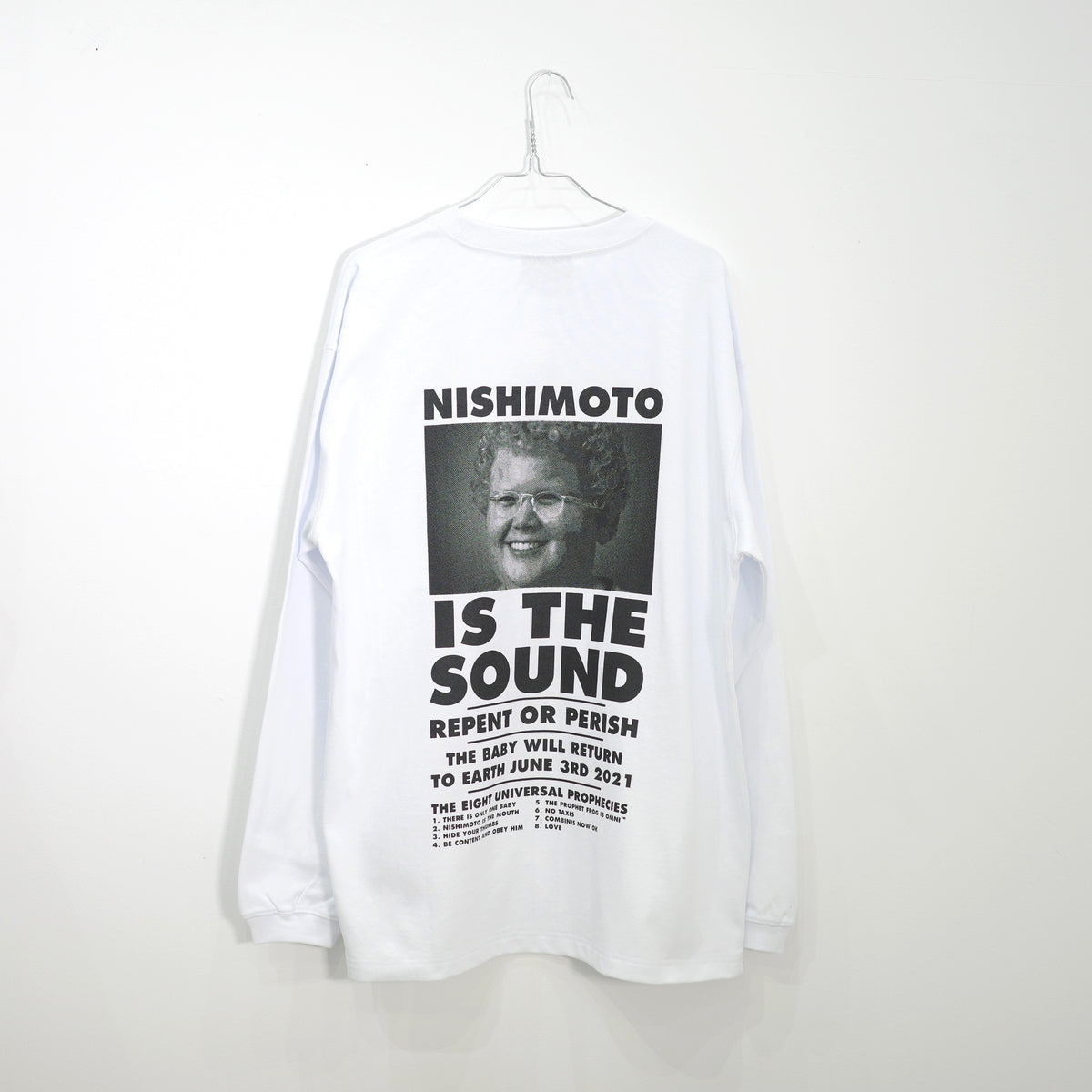 NISHIMOTO IS THE MOUTH x balansa L/S TEE NIMBL-02 WHITE – COMMON BASE