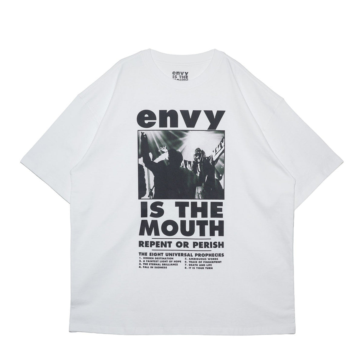 NISHIMOTO IS THE MOUTH / envy S/S TEE NIMEV-01 WHITE – COMMON BASE