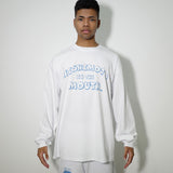 NISHIMOTO IS THE MOUTH L/S TEE NIMW-L02 WHITE