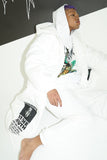 NISHIMOTO IS THE MOUTH  CLASSIC BENCH COAT NIM-O05 WHITE