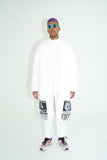 NISHIMOTO IS THE MOUTH  CLASSIC BENCH COAT NIM-O05 WHITE
