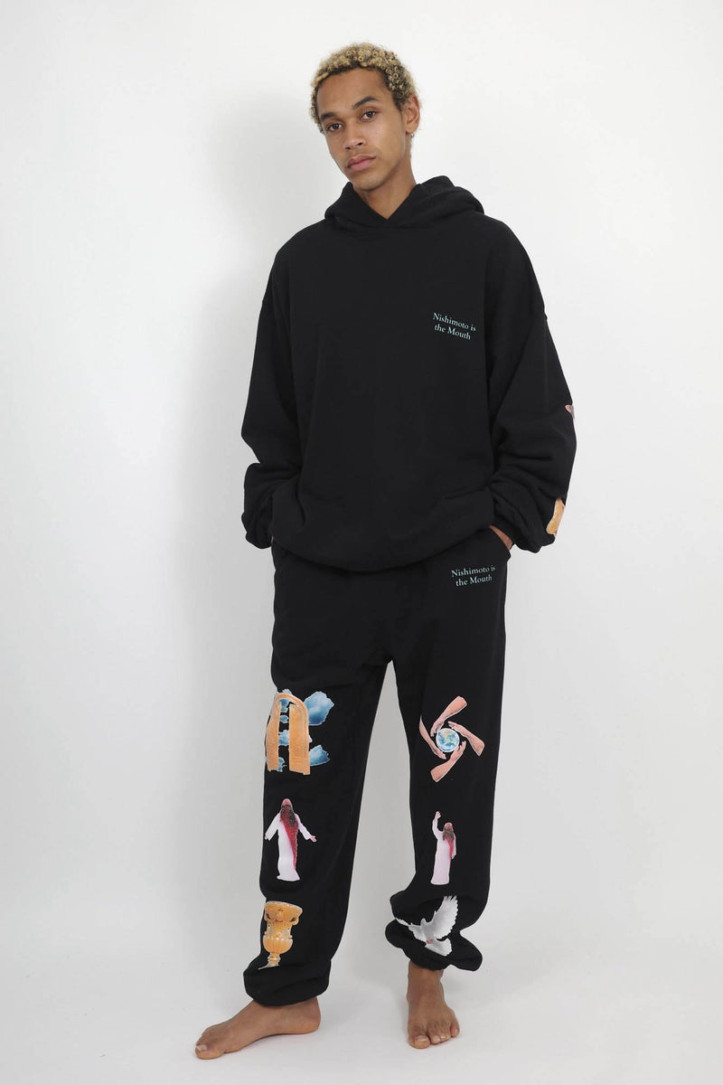 NISHIMOTO IS THE MOUTH SWEAT PANTS NIM-V05 BLACK – COMMON BASE