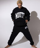 NISHIMOTO IS THE MOUTH SWEAT PANTS NIM-SP25 BLACK