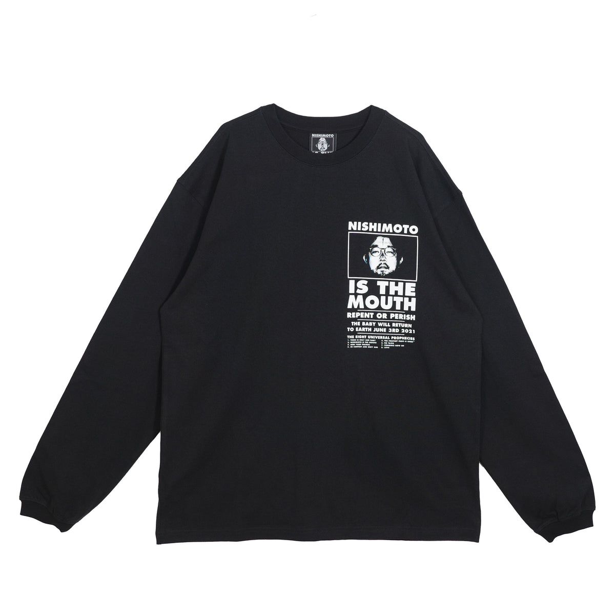 その他 michi NISHIMOTO IS THE MOUTH S/S TEE NIM-SP02C BLACK/WHITE – COMMON BASE