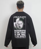 TASHIRO IS THE MOUTH L/S TEE TITM-A02 BLACK