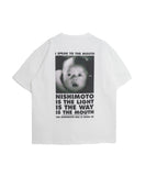 TASHIRO IS THE MOUTH S/S TEE TITM-A01 WHITE