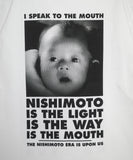 TASHIRO IS THE MOUTH L/S TEE TITM-A02 WHITE