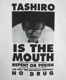 TASHIRO IS THE MOUTH S/S TEE TITM-C01 WHITE