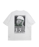 TASHIRO IS THE MOUTH S/S TEE TITM-C01 WHITE